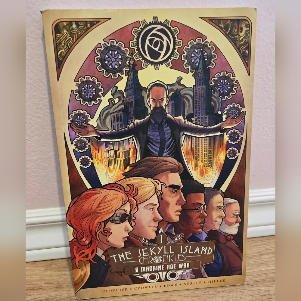 🌈The Jekyll Island Chronicles (Book One): A Machine Age War Comic Graphic Novel